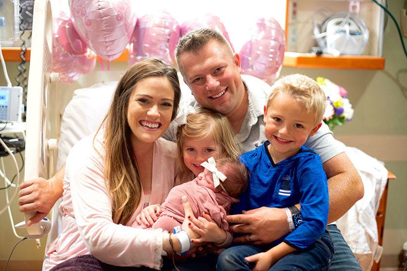 Zach and Whitney Bates Welcome Khloé Eileen